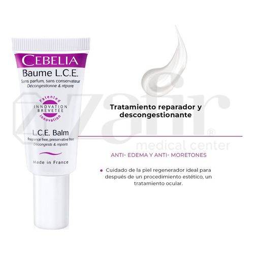 Cebelia Beaume L.C.E.- Bálsamo Anti-moretones-edema