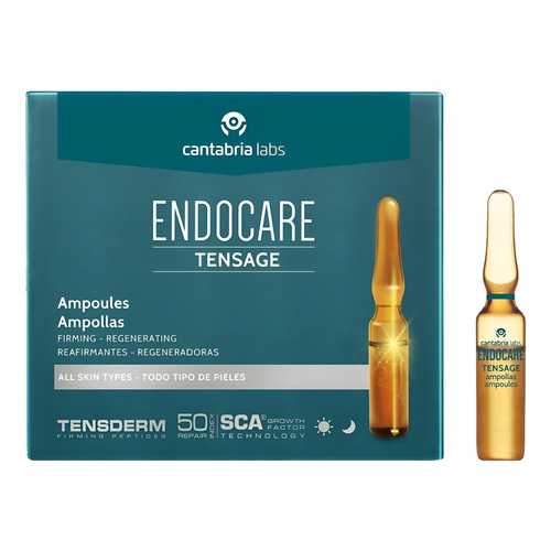 Endocare Tensage Ampolletas 10 Pzas / 2ml
