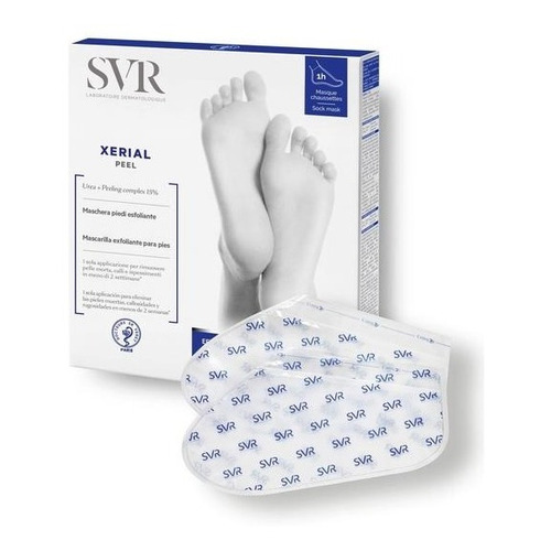 Xerial Peel Mascarilla Exfoliante Pies Una Aplicación