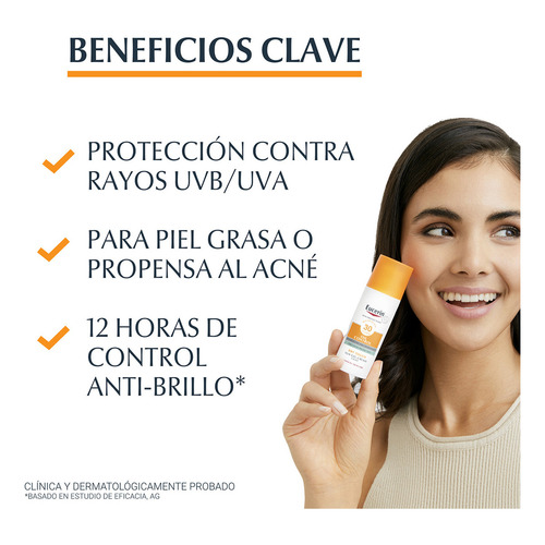 Eucerin Control Toque Seco Protector Solar Fps50+