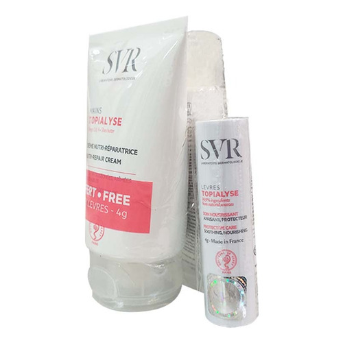 Kit Topialyse Mains 50 Ml (2 Prod) + Topialyse Labios Fragancia Neutra