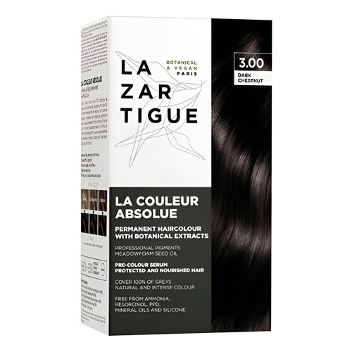 Lazartigue Tinte La Couleur Absolue Castaño Obscuro 3.0