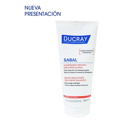Ducray Sabal Shampoo Seborregulador Cabello Graso