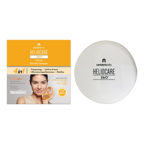 Heliocare 360º Oil-free Compact Spf 50+ Bronze
