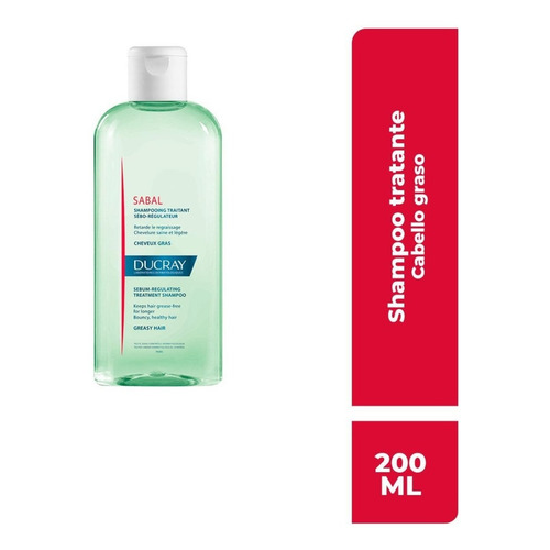 Ducray Sabal Shampoo Seborregulador Cabello Graso
