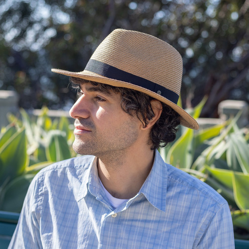 Sombrero Para El Sol Upf 50+ Havana  Color Tan Grande