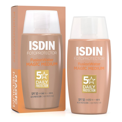 Fusion Water Fotoprotector Tono Medio Fps 50+